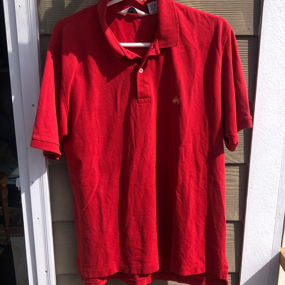 EUC Brooks Brothers red polo